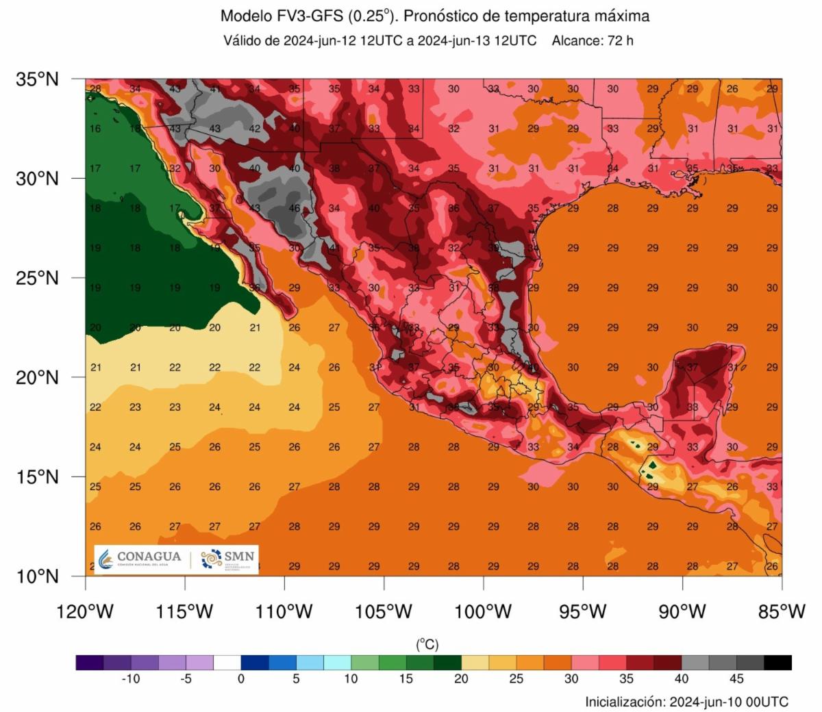 altas temperaturas